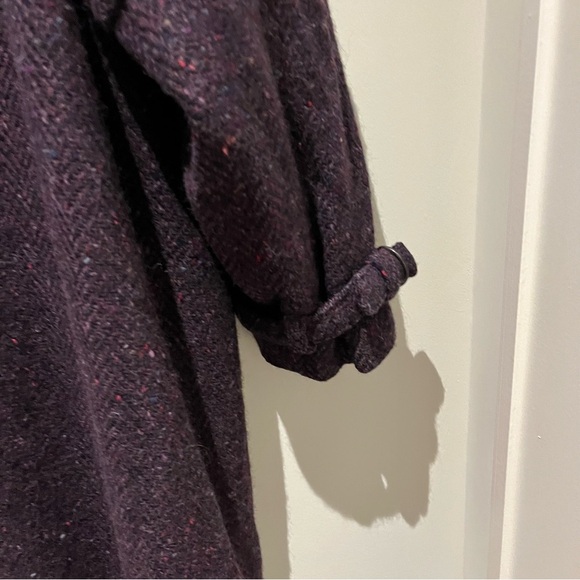 beautiful 💯 Irish wool donegal tweed Jimmy Hourihan coat - Picture 4 of 9